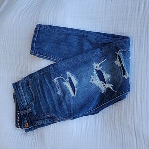 Rip and Repair Hi Rise Jegging Crop